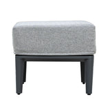 AUREL Aluminium Square Ottoman