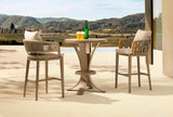 Asheville 3-Piece Outdoor Bar Set – Aluminum Bar Table with 2 Bar Chairs