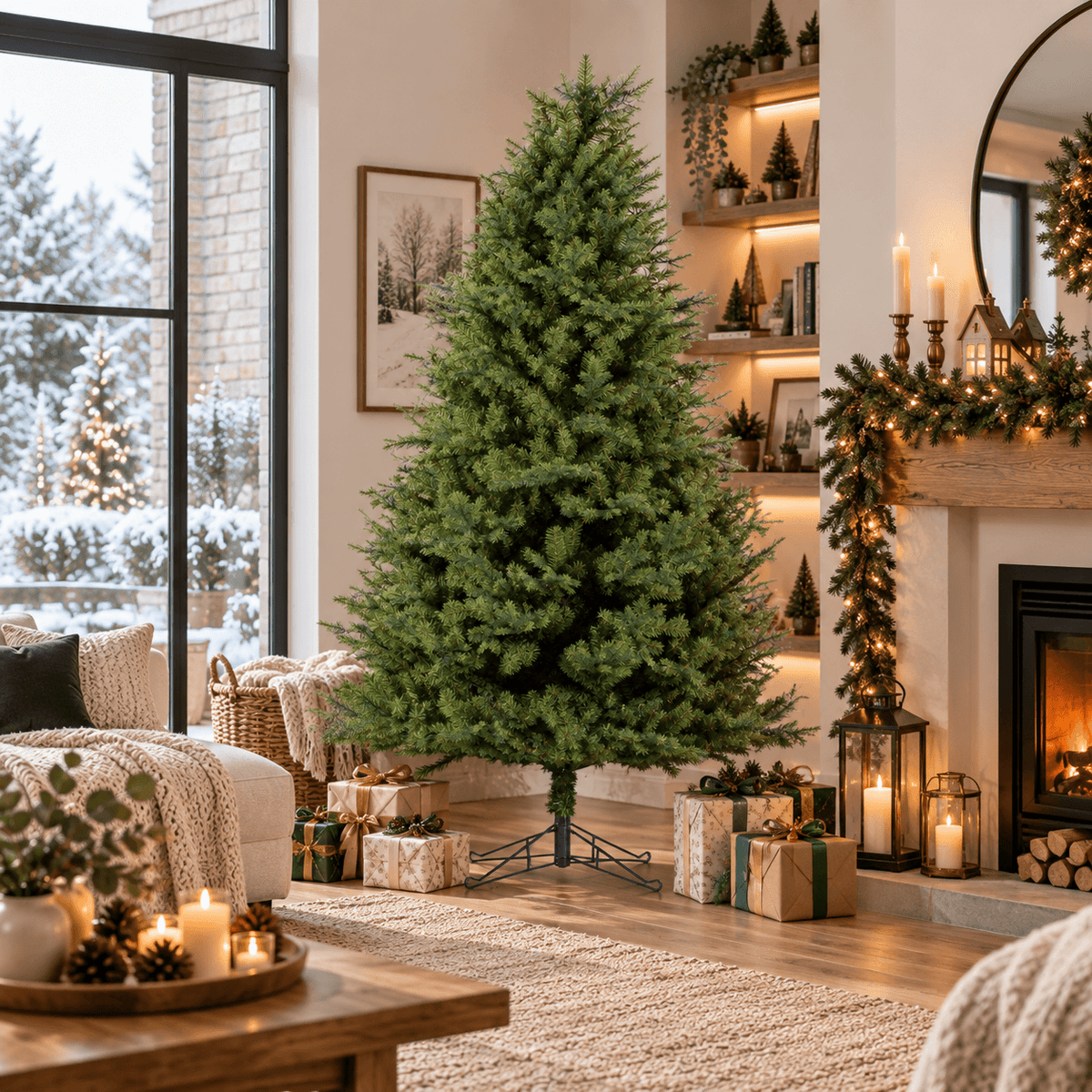 BLUE Series Premium PE & PVC Artificial Christmas Tree