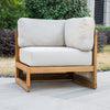 CAVEN Solid Wood Outdoor Corner Sofa