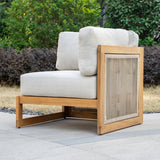 CAVEN Solid Wood Outdoor Corner Sofa