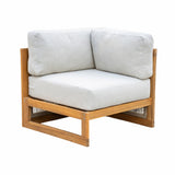 CAVEN Solid Wood Outdoor Corner Sofa