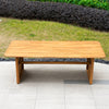 CAVEN Solid Wood Outdoor Dining Table – 2.2m