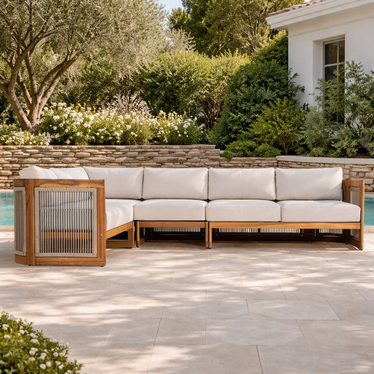 CAVEN Modular Corner Outdoor Sofa Set
