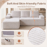 SOFTY Compressed Modular Sofa with Chaise