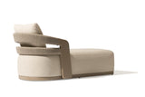 Pittsburgh Outdoor Daybed – Aluminum Frame Lounge Bed with Fire-Resistant Cushions