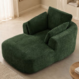 SOFTY Compressed Indoor Lounge Sofa Chair - Green