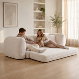 SOFTY Compressed Pull-Out Sofa Bed - Beige