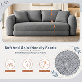 SOFTY Compressed Pull-Out Sofa Bed - Grey