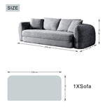 SOFTY Compressed Pull-Out Sofa Bed - Grey