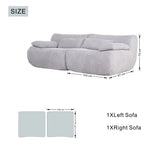 SOFTY Modular Compression Sofa Set ( 2-Seater Sofa)