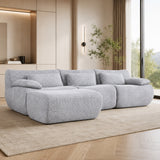 SOFTY Modular Compression Sofa Set (Chaise Combination)
