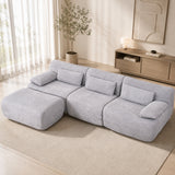SOFTY Modular Compression Sofa Set (Chaise Combination)