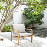 SOLARA 6-Piece Wood Outdoor Sofa Set – 7-Seater