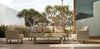 Sedona 4-Piece Outdoor Sofa Set – Aluminum Patio Set with 5 Seats & Coffee Table