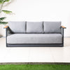 TALARA Aluminium 3-Seater Outdoor Sofa