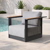 TALARA Aluminium Outdoor Armchair