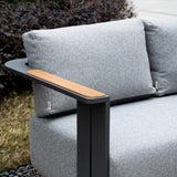 VAREL Aluminium Outdoor 2-Seater Sofa