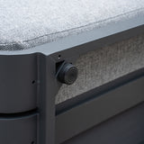 VAREL Aluminium Outdoor 2-Seater Sofa