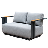 VAREL Aluminium Outdoor 2-Seater Sofa